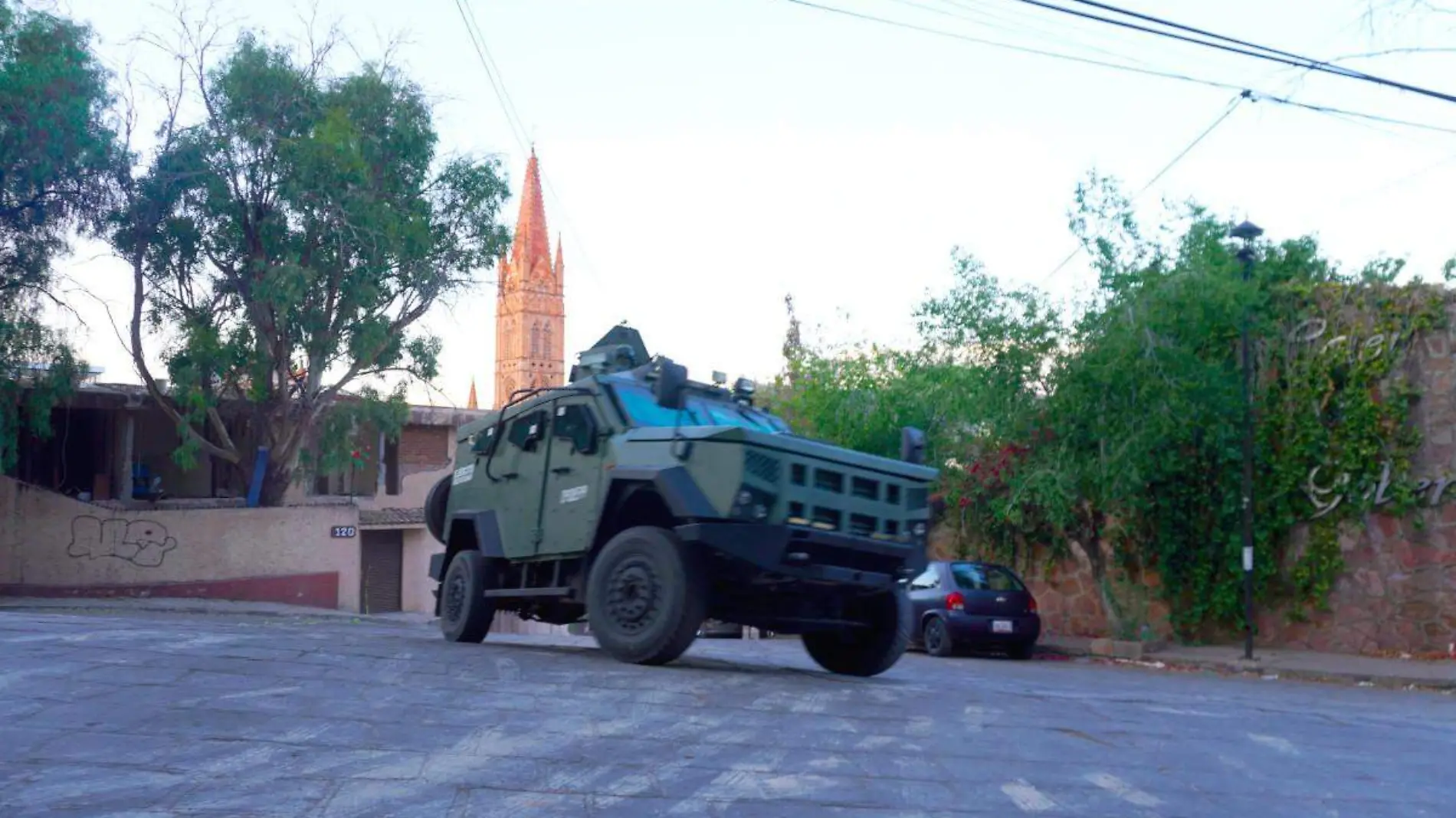 Operativo en la Sierra de Álica